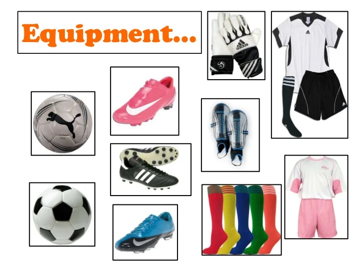 Football sports accessories and equipment